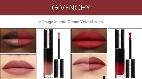 le rouge balm givenchy|givenchy le rouge interdit.